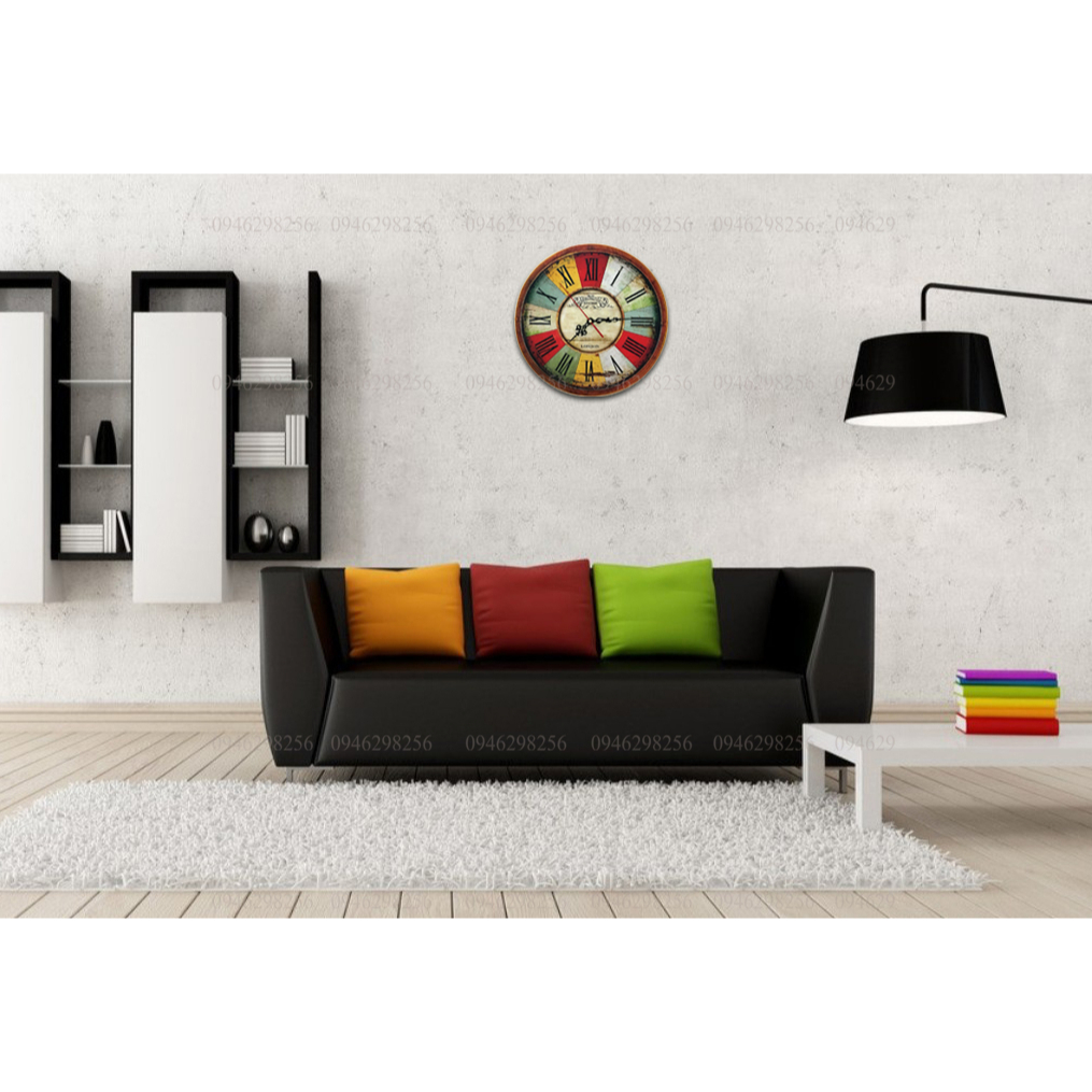 Đồng hồ treo tường máy Kim trôi