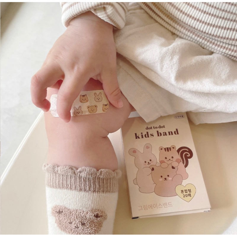 BĂNG KEO CÁ NHÂN DOTTODOT CHO BÉ MADE IN KOREA