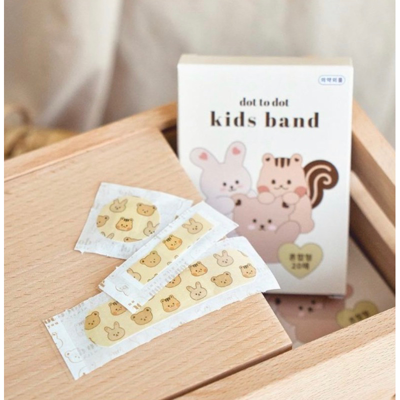 BĂNG KEO CÁ NHÂN DOTTODOT CHO BÉ MADE IN KOREA