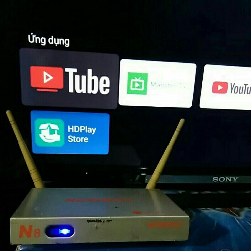 NewBox N8 hàng đã dùng , chỉ có box và nguồn không có điều khiển