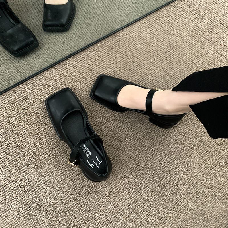 Giày Mary Jane phong cách cổ điển hàng QC