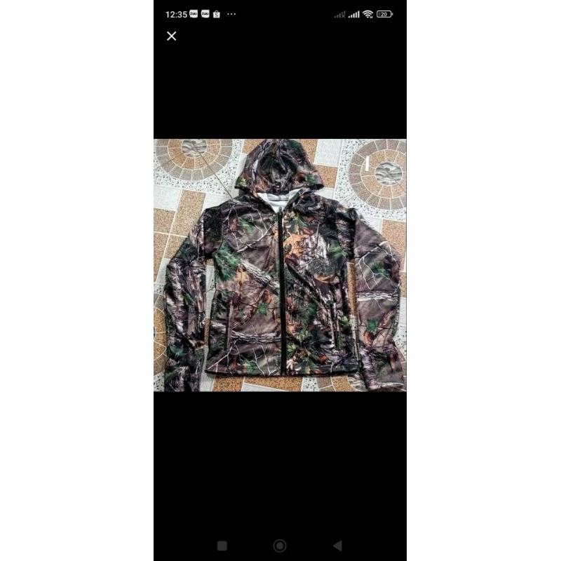 Áo ngụy trang đi rừng vải mát không nóng