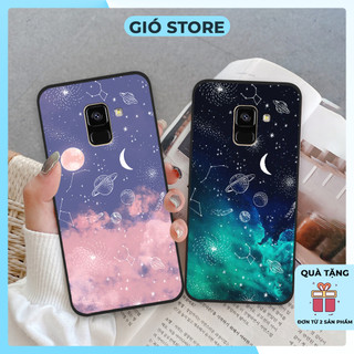 Ốp lưng Samsung Galaxy A8 2018 / A8 Plus / A8+, ốp điện thoại samsung hoạ tiết vũ trụ, ốp lưng nhựa dẻo