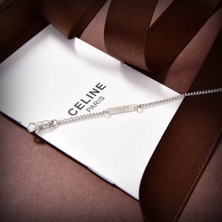 Dây chuyền nữ Celine Celin mặt logo cá tính