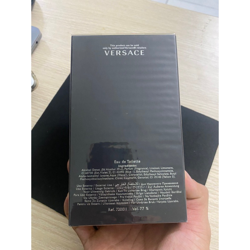 Nước hoa nam Versace Pour Homme EDT 200ml.fullbox