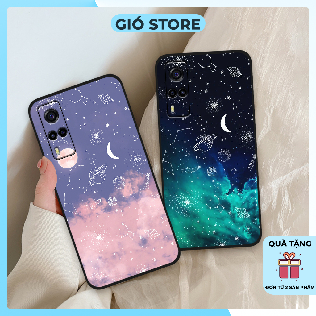 Ốp lưng Vivo Y51 (2020) / Y53s, ốp điện thoại vivo hoạ tiết vũ trụ, ốp lưng nhựa dẻo