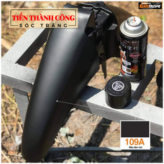 Sơn xịt Samurai Đen nhám/đen mờ (Mã: 109A) (400ml)