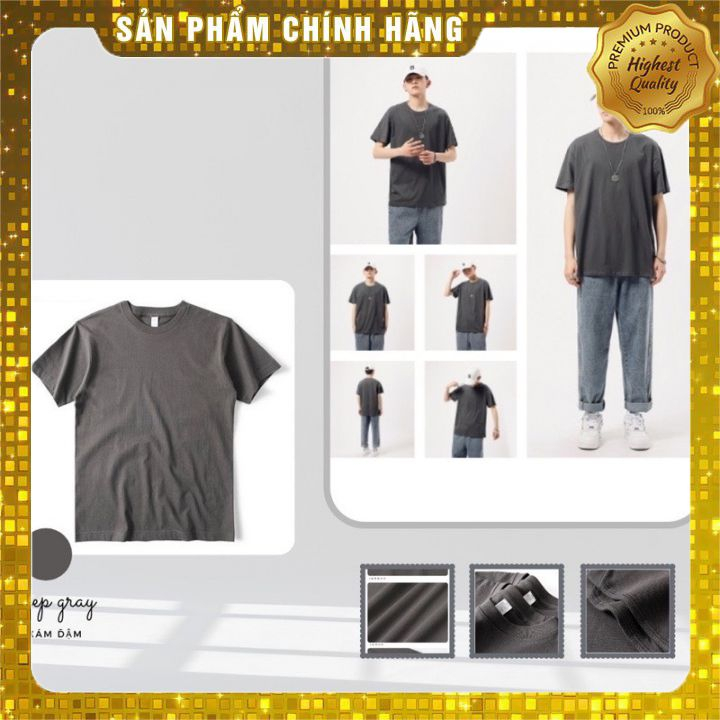 Áo phông KirkLand/ Áo thun trơn ghi xám/ Áo phông Unisex 100% Cotton nhập khẩu