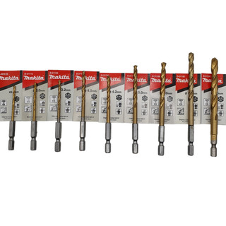 Mũi khoan sắt, thép, Inox chuôi lục giác Makita 2.5-8 mm