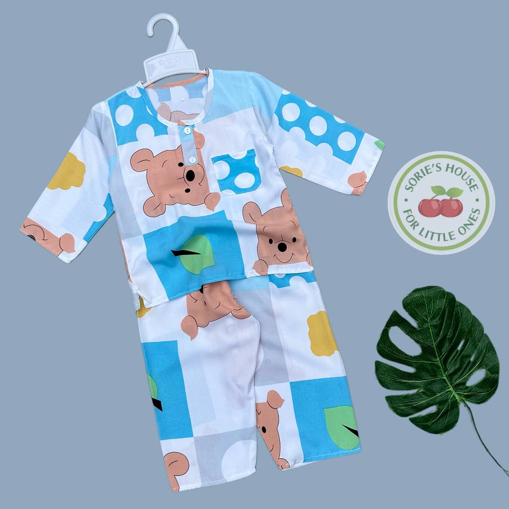 Bộ tole/lanh DÀI cài trước bé trai