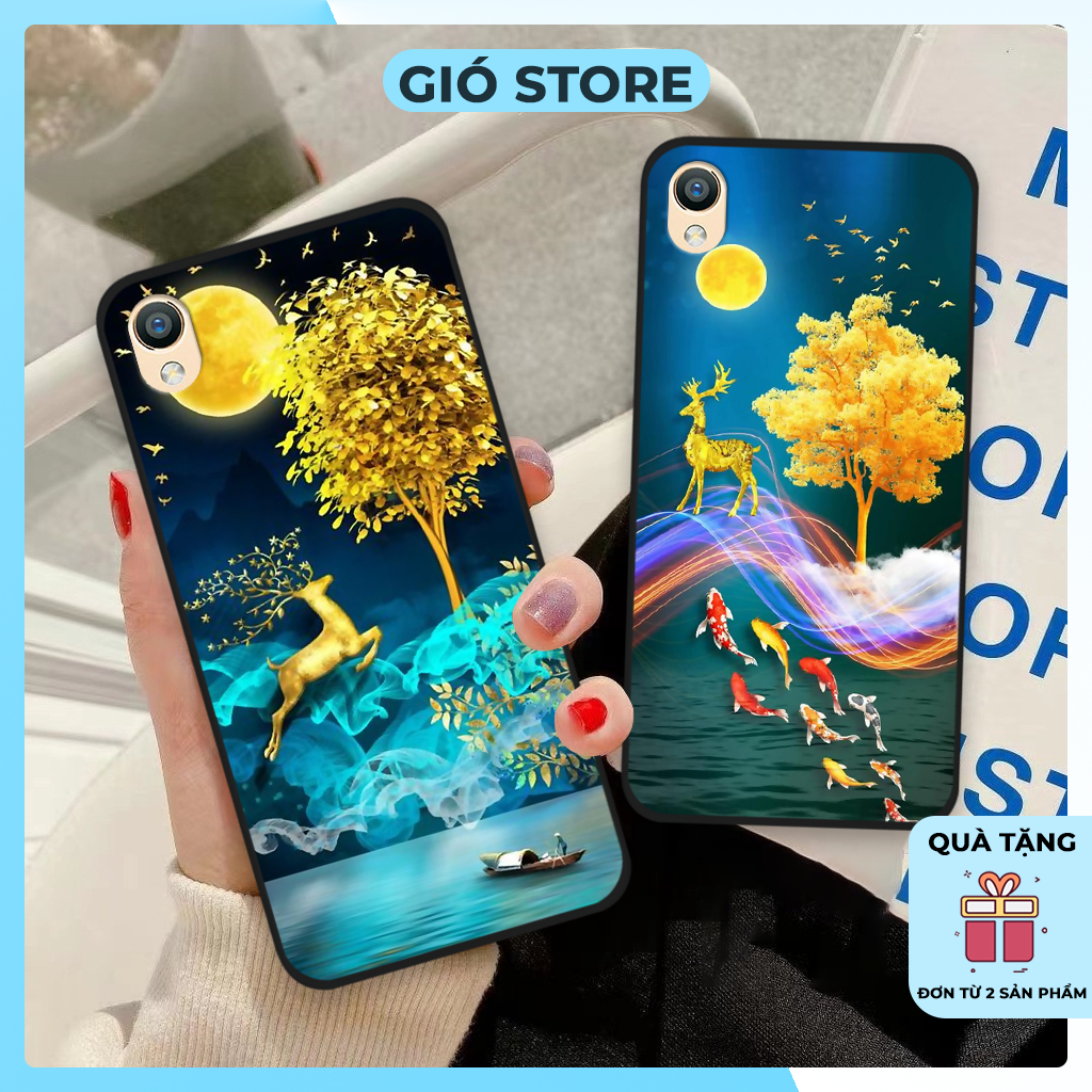 Ốp lưng Oppo A37 / A37fw / Neo 9 / F1 PLUS, ốp điện thoại oppo hình hoa, hươu nai sang trọng
