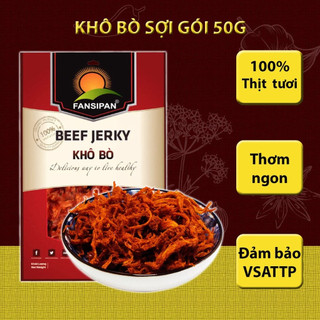 Khô bò sợi fansipan gói 50 gram