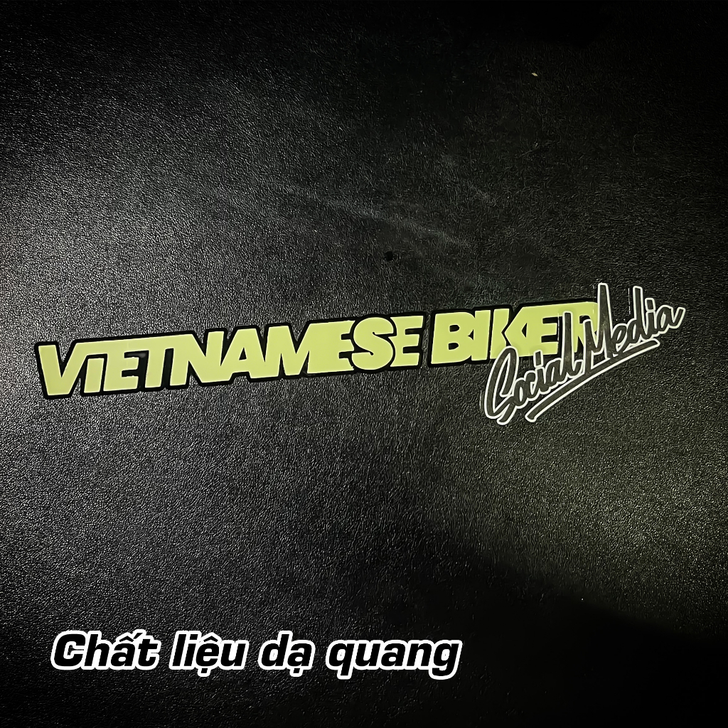 Tem VIETNAMESE BIKER SOCIAL MEDIA ( chính hãng) Lưu ý: mỗi đợt tem sẽ có chất liệu và giá khác nhau