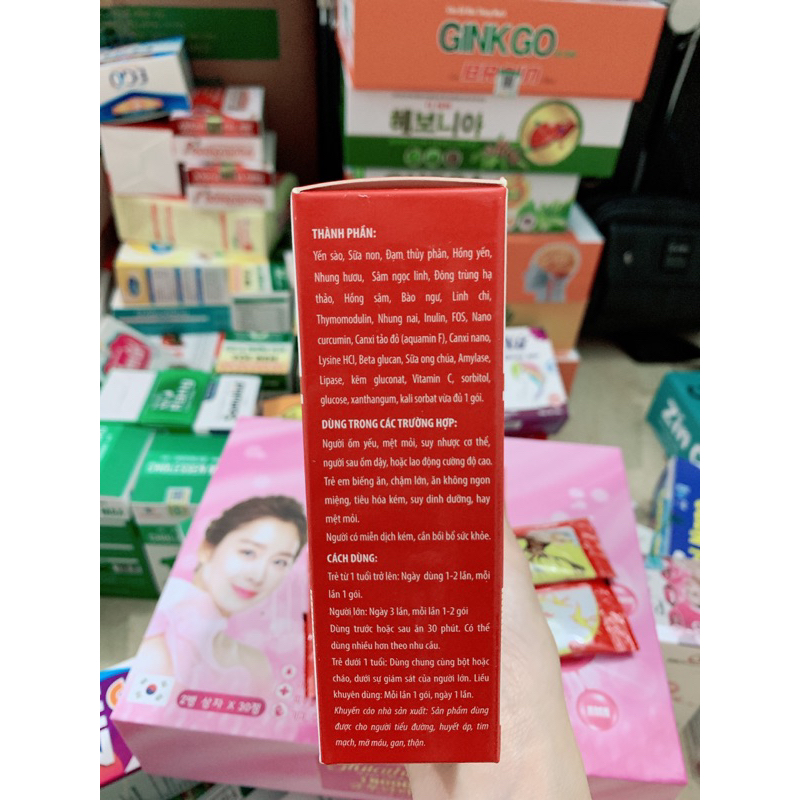 Thạch Philatop yến sào - Dùng cho bé biếng ăn chậm lớn, giúp bé thông minh, phát triển nhanh Hộp 10 gói