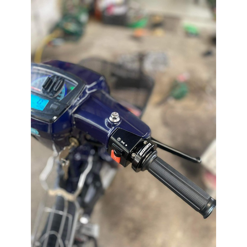 Cùm ga tăng tốc ACCOSSATO CNC cho vario, sirius,wave,ex,winner,sonic,satria,sh,vario,dream,dio,cub,raider,gsx,fu vv