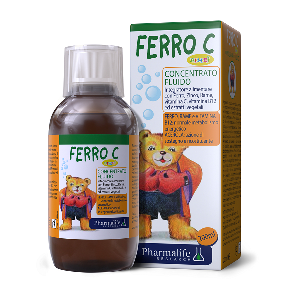 Fitobimbi Ferro C bổ sung Sắt Kẽm và các Vitamin Khoáng Chất Giúp tăng đề kháng tăng hệ miễn dịch cho bé Chai 200ml