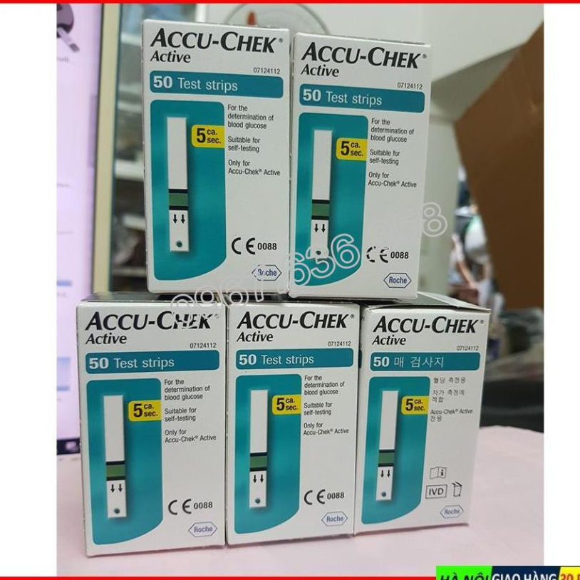 Que Thử Đường Huyết Accu Check Active - Đức - [HÀNG CHÍNH HÃNG]