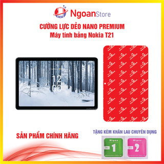 Cường lực dẻo Nano cho Máy tính bảng Nokia T21 - Ngoan Store