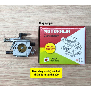 Bình xăng con (Bộ chế hoà khí) máy cưa 5200, 5800, 5900