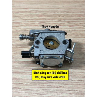 Bình xăng con (Bộ chế hoà khí) máy cưa 5200, 5800, 5900