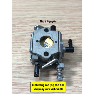 Bình xăng con (Bộ chế hoà khí) máy cưa 5200, 5800, 5900