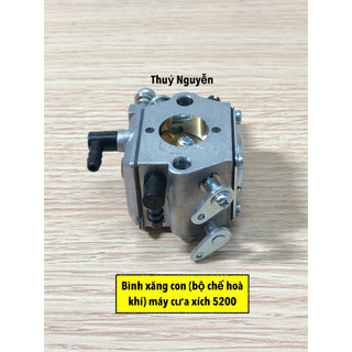 Bình xăng con (Bộ chế hoà khí) máy cưa 5200, 5800, 5900