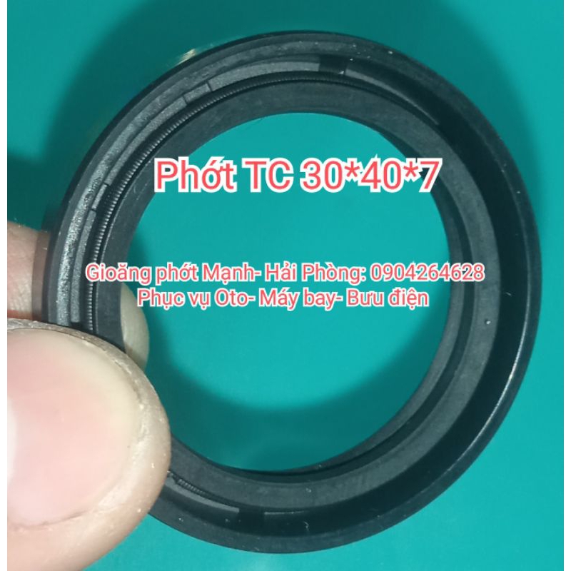 Phớt TC 30*40*7 , 30x40x7