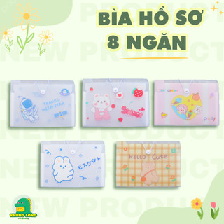 Túi đựng tài liệu, tệp đựng tài liệu nhiều ngăn kẹp file túi đựng tài liệu A4 phụ kiện