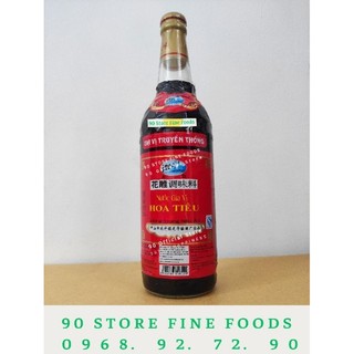 Nước gia vị rượu nấu ăn hoa tiêu thiệu hưng chai 600ml