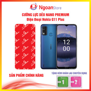 Cường lực dẻo Nano cho điện thoại Nokia G11 Plus - Ngoan Store