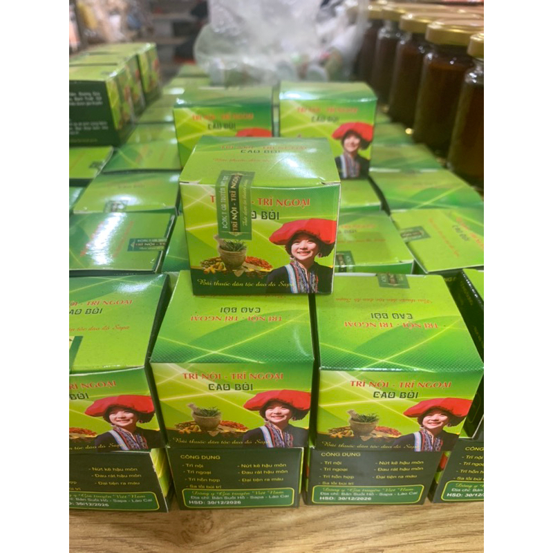 Cao bôi trĩ của người dân tộc Dao Đỏ Sapa - Cao bôi trĩ hỗ trợ giảm co búi trĩ, táo bón, đau rát hậu môn - 10g