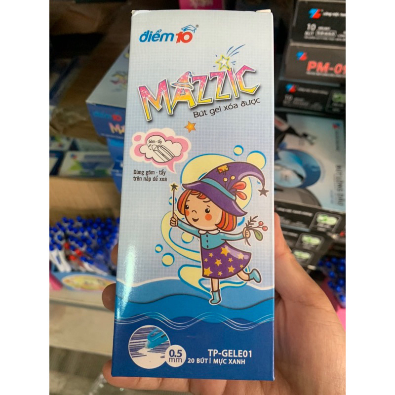 Bút Gel xoá được TL MaZZic, tiện lợi cho bé tập viết