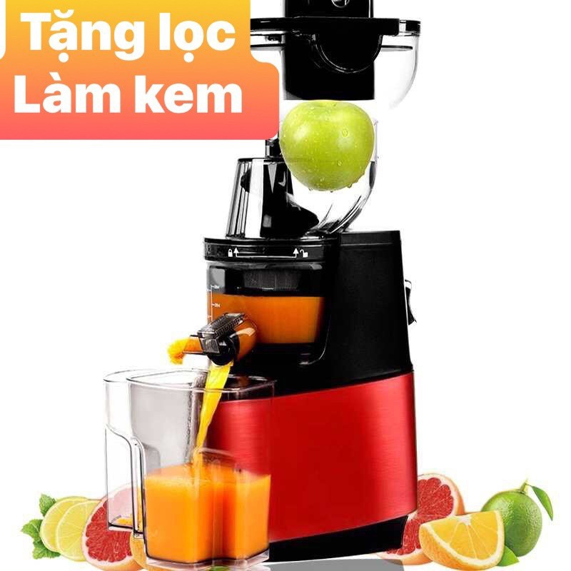 MÁY ÉP CHẬM , MÁY ÉP TRÁI CÂY CÔNG NGHIỆP SAVTM JE35 CAO CẤP 250W CỔ RỘNG