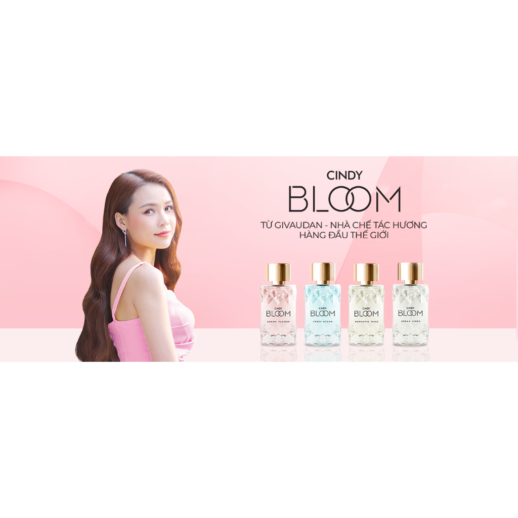 NƯỚC HOA CINDY BLOOM NỮ TÍNH HƯƠNG NGỌT NGÀO, QUYẾN RŨ, LÃNG MẠN TINH TẾ LƯU HƯƠNG LÂU