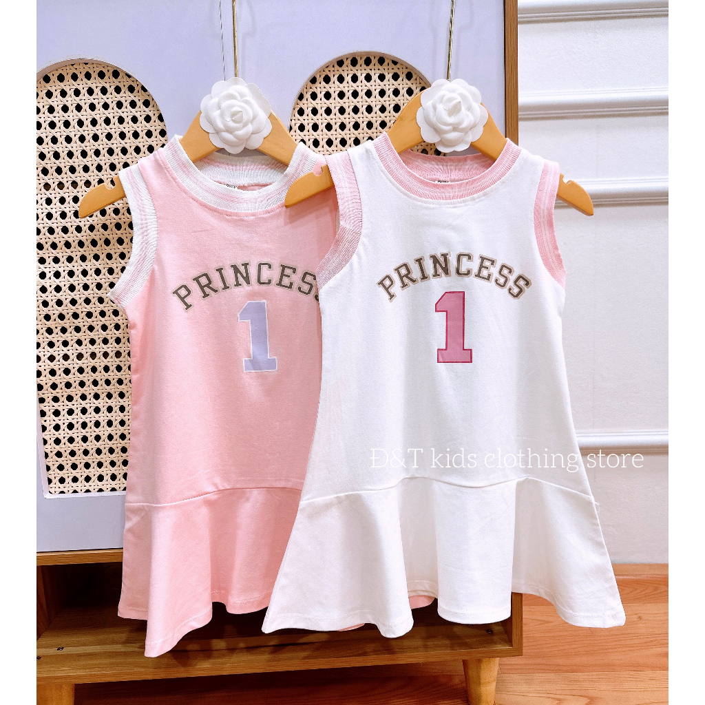 Váy cotton đuôi cá số 1 xinh xắn (8-18kg)