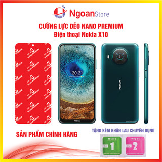Cường lực dẻo Nano cho điện thoại Nokia X10 - Ngoan Store
