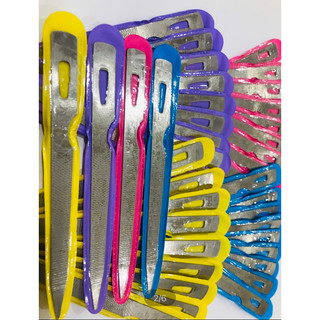 💅💅 Set 10 Cây Dũa móng tay sắt Nhọn, Lấy Khoé tiện lợi (dài 12,5cm)