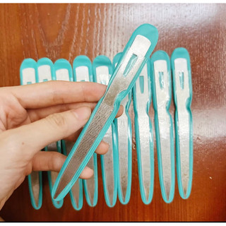 💅💅 Set 10 Cây Dũa móng tay sắt Nhọn, Lấy Khoé tiện lợi (dài 12,5cm)