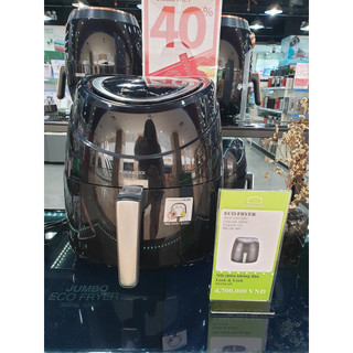 Nồi Chiên Không Dầu Lock&Lock EJF151BLK EJF259BLK EJF596BLK 5.2Lit 7.2Lit Katigiadung