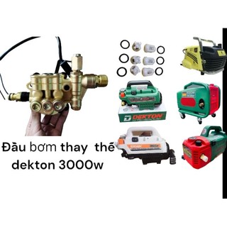 Cụm đầu bơm lớn lắp cho máy rửa xe Dekton .
