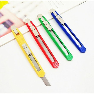🔥Combo 10 Dao rọc giấy Mini Siêu Bén  (13 x1,5 cm)
