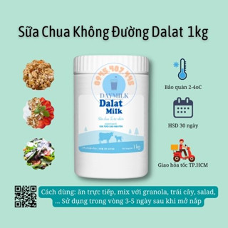 Sữa chua không đường/có đường hộp 1kg