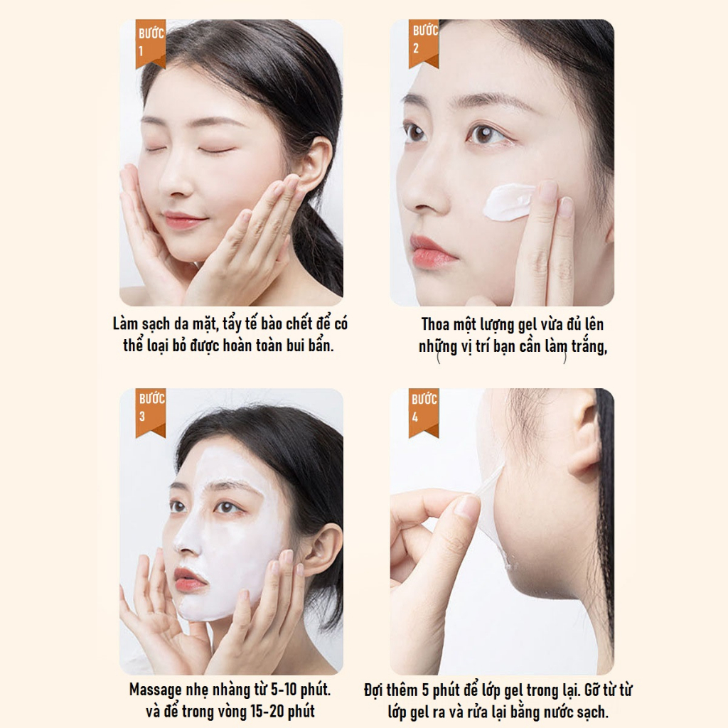 Mặt Nạ Dưỡng Ẩm Chiết Xuất Màng Vỏ Trứng, Giúp Bổ Sung Hàm Lượng Protein, Dưỡng Ẩm Làm Sáng Da, Cải Thiện Lỗ Chân Lông
