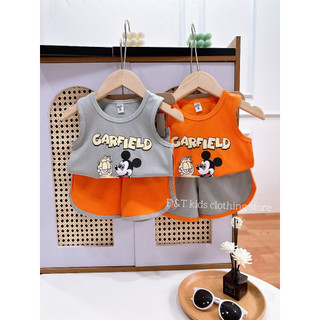 Bộ cotton sát nách GARFIELD (8-16kg)