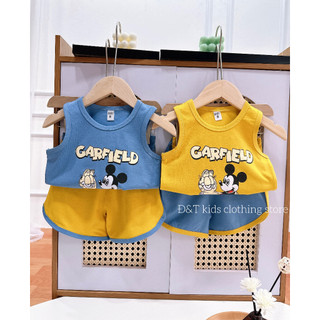 Bộ cotton sát nách GARFIELD (8-16kg)