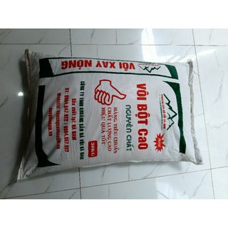 Vôi bột xử lý đất nông nghiệp túi 3kg