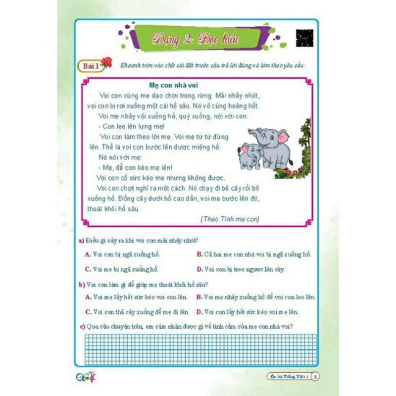 Sách - Ôn Hè Toán Và Tiếng Việt Lớp 1 - Dành Cho Học Sinh Lớp 1 Lên Lớp 2 NSTO