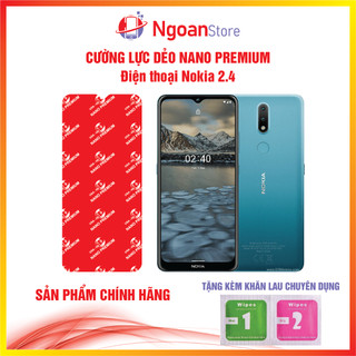 Cường lực dẻo Nano cho điện thoại Nokia 2.4 - Ngoan Store