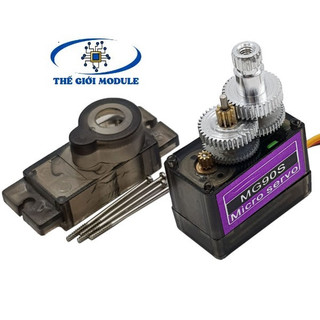 Động cơ Servo MG90S 180 độ (Bánh răng kim loại)