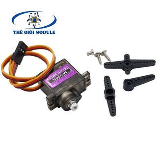 Động cơ Servo MG90S 180 độ (Bánh răng kim loại)